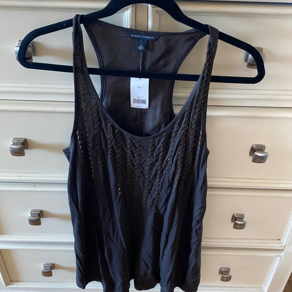 Banana republic NWT racetrack top- size Medium